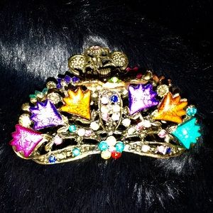 Bejeweled Hair claw from Mexico